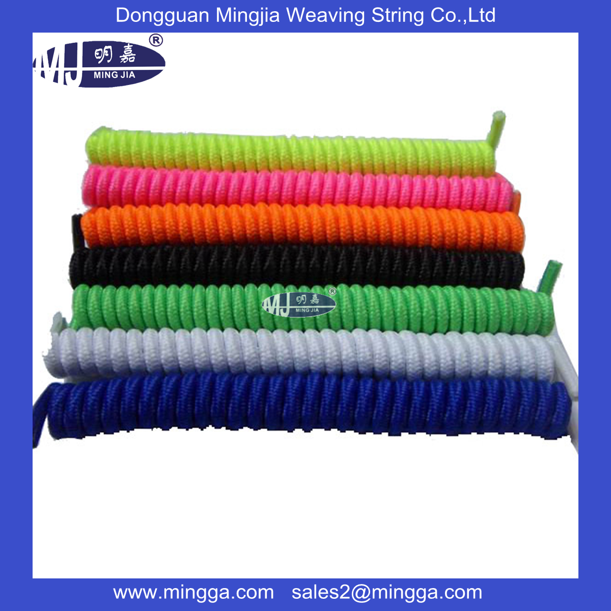 MJ-S037 elastic shoelace